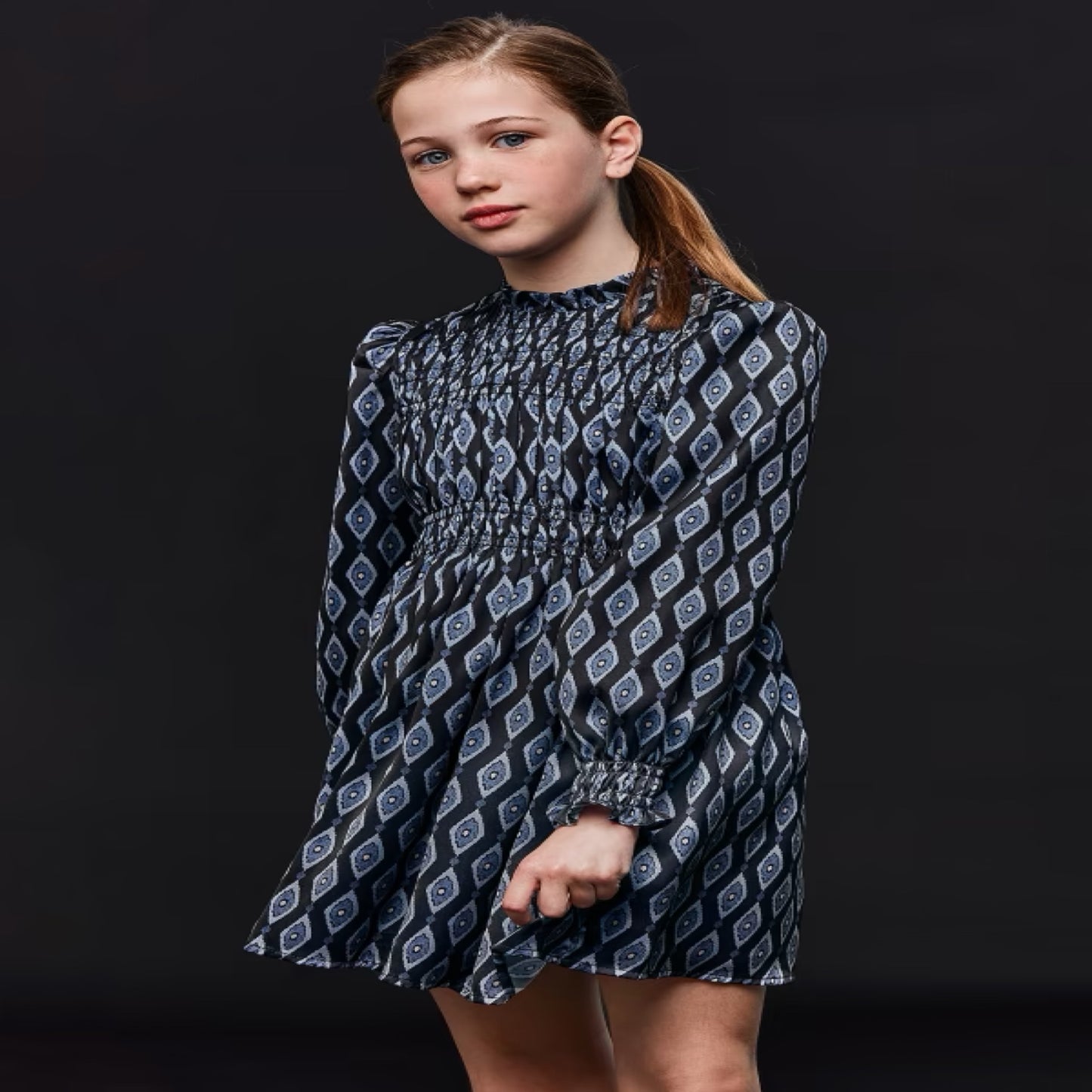 Vestido estampado fantasía