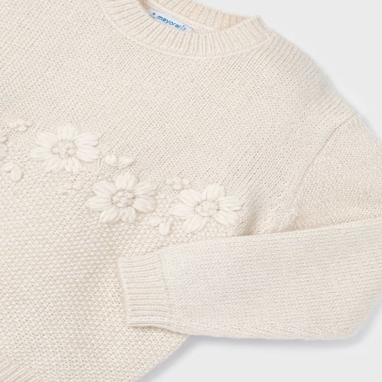 Jersey flores bordado