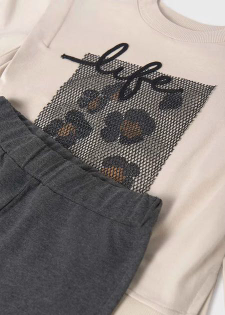 Conjunto leggings flared