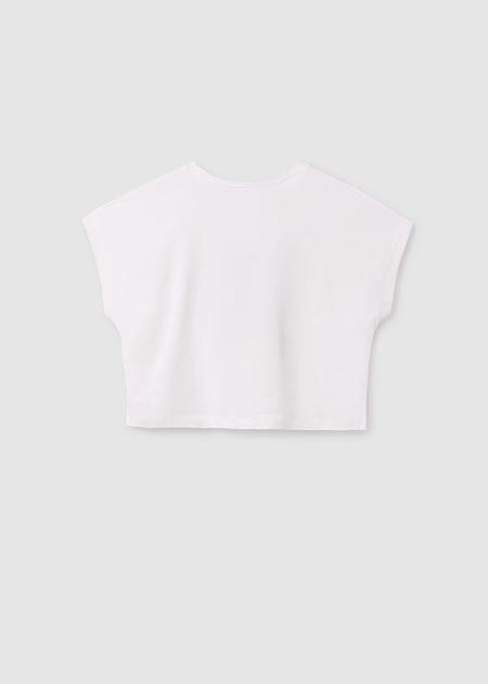 Camiseta m/c niña pinza