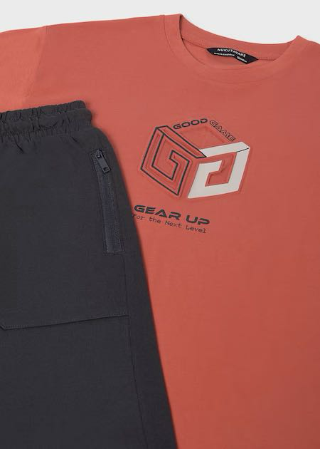 Conjunto punto embossed