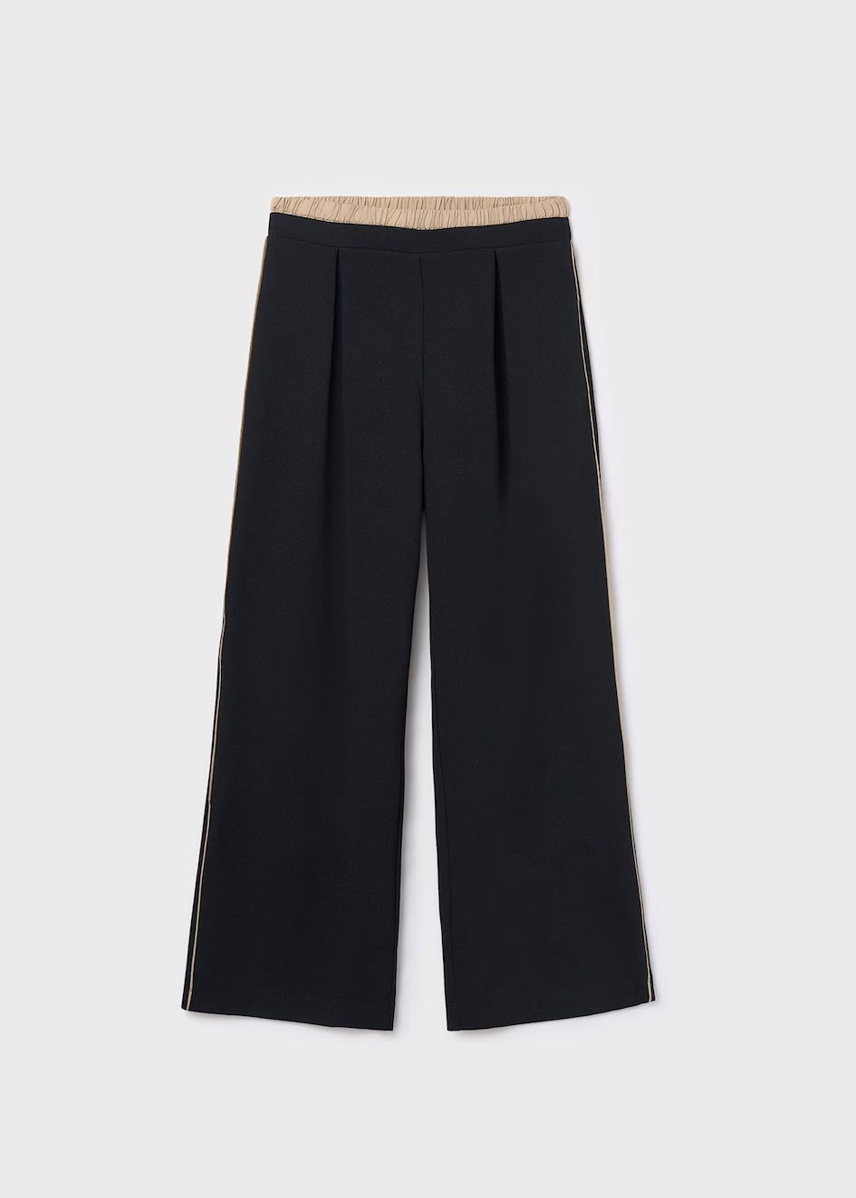 Pantalón largo doble cintura