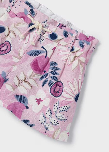 Pantalón corto estampado