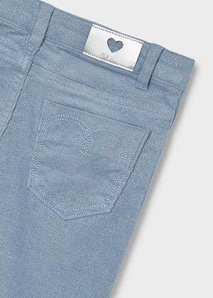 Pantalón largo pana brillos