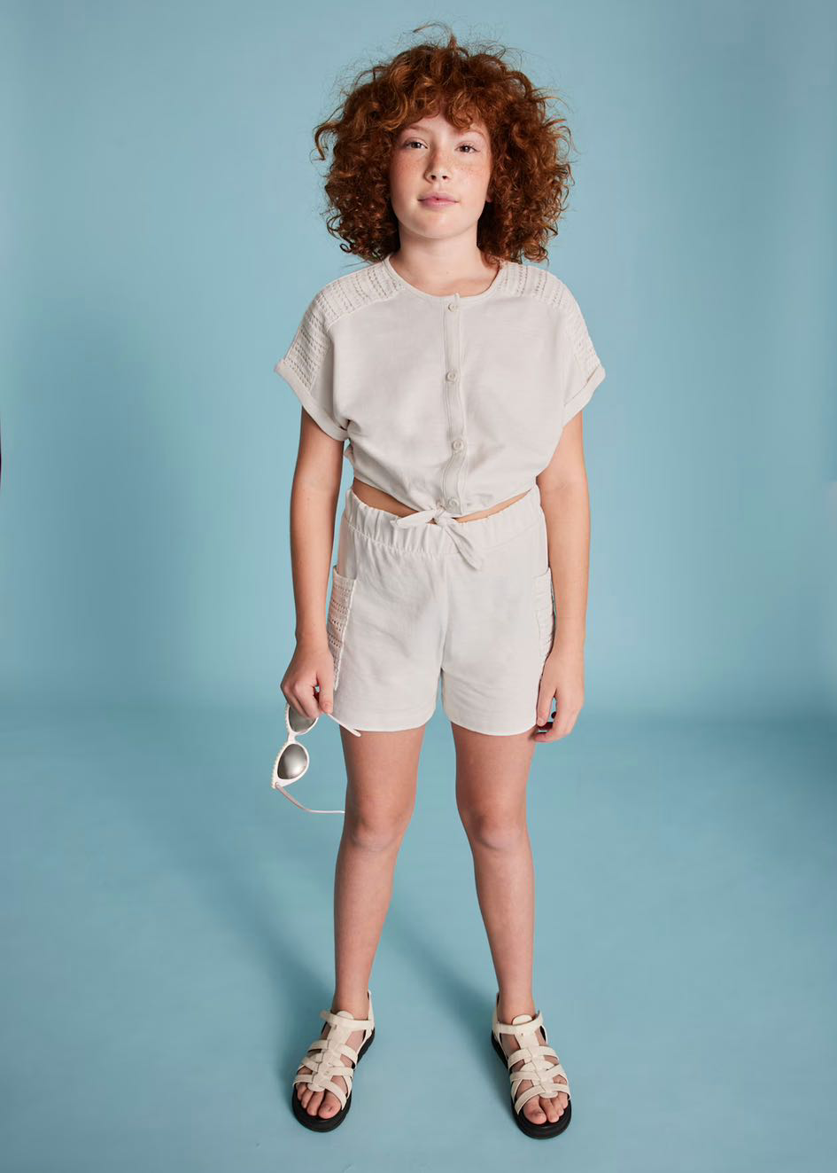 Conjunto short bolsillos