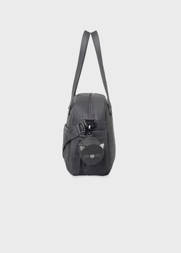 Bolso acolchado y porta chupetee