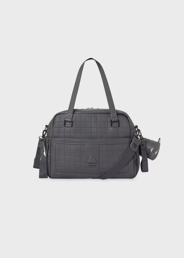 Bolso acolchado y porta chupetee