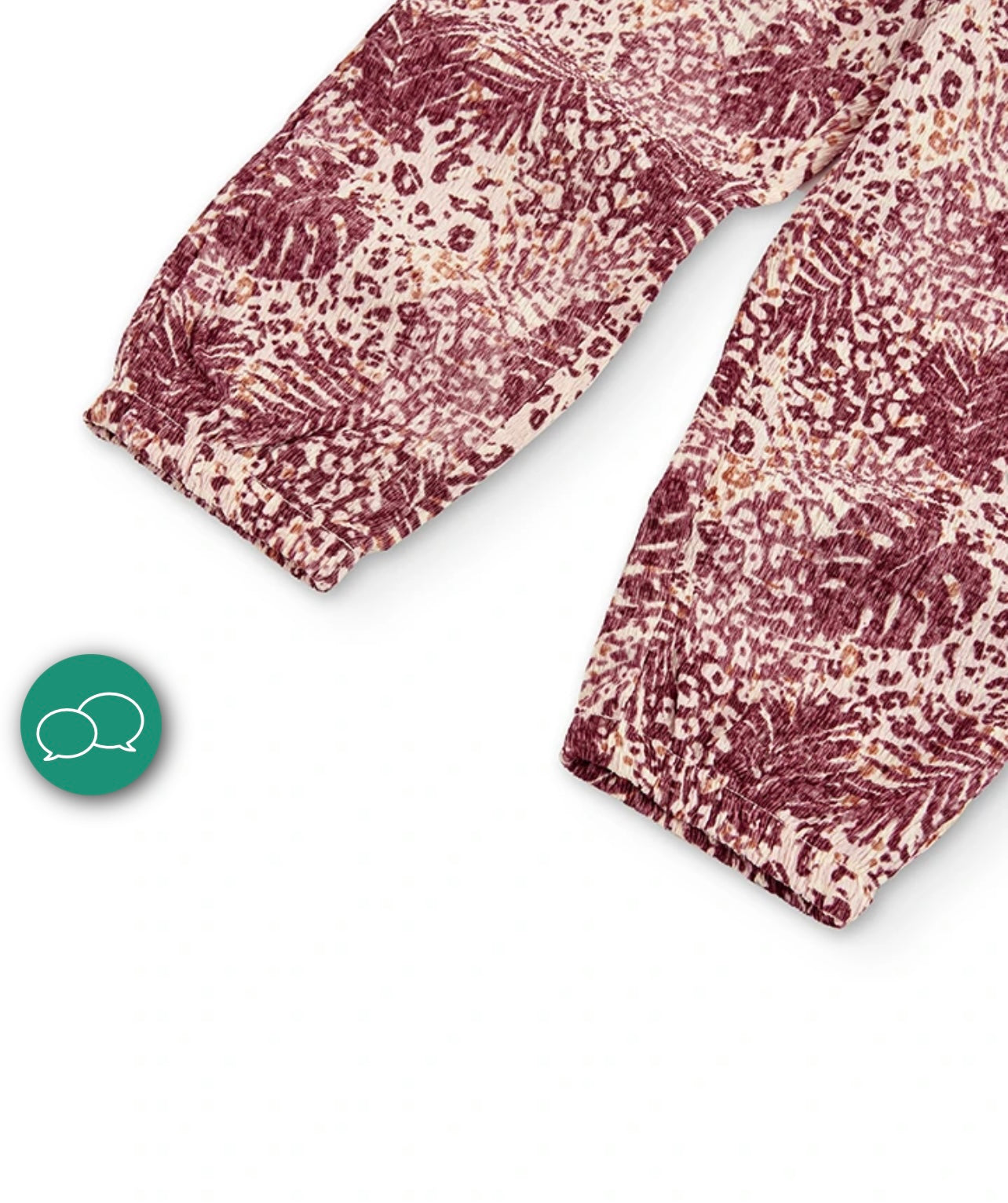 Pantalón bambula estampado