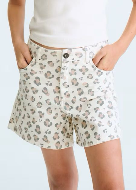 Pantalón corto sarga fantasía