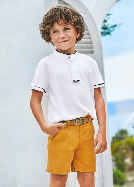 Bermuda chino sarga básico