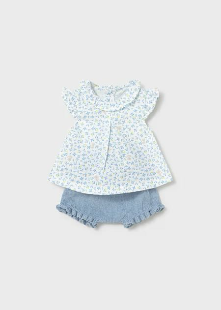 Conjunto blusa y tricot