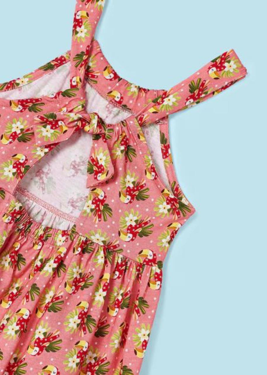 Vestido punto estampado