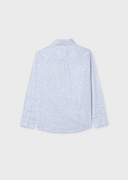 Camisa m/L cuello camisero