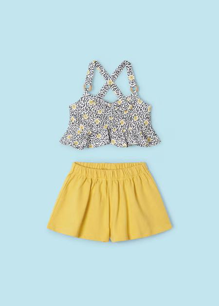 Conjunto short estampado