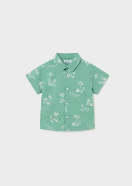Camisa m/c estampada