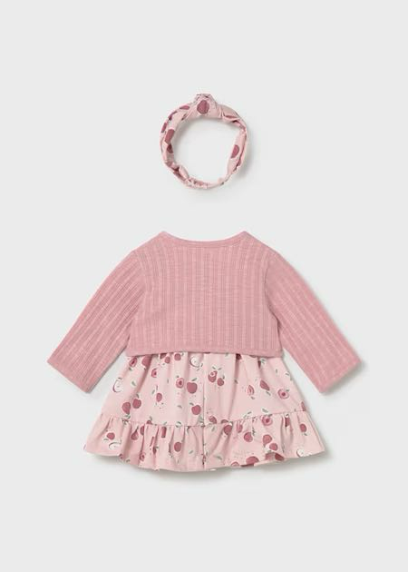 Conjunto vestido 3 pzas