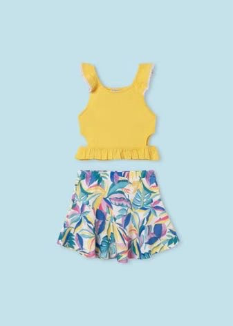 Conjunto falda cut out