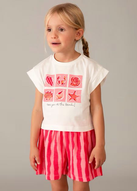 Conj short felpa