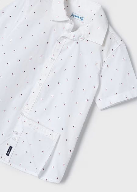 Camisa m/c micro estampado