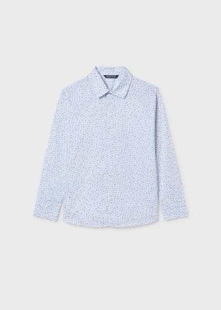 Camisa m/L cuello camisero