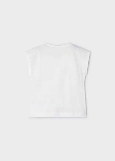 Camiseta m/c bordados