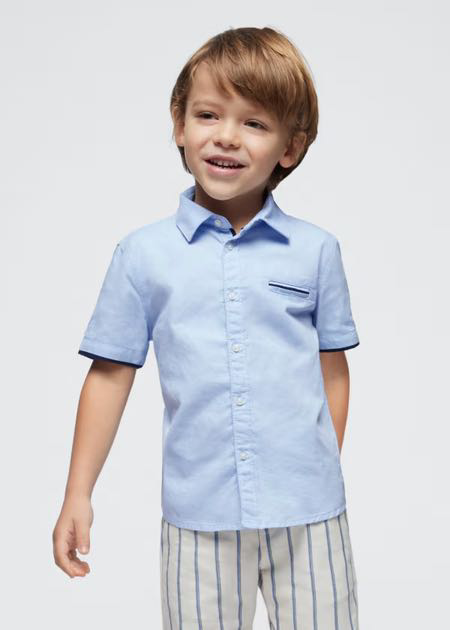 Camisa m/c suiting