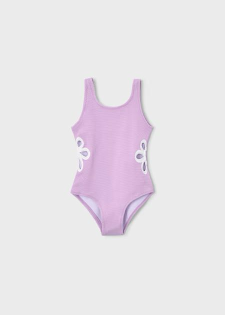 Bañador niña cut out