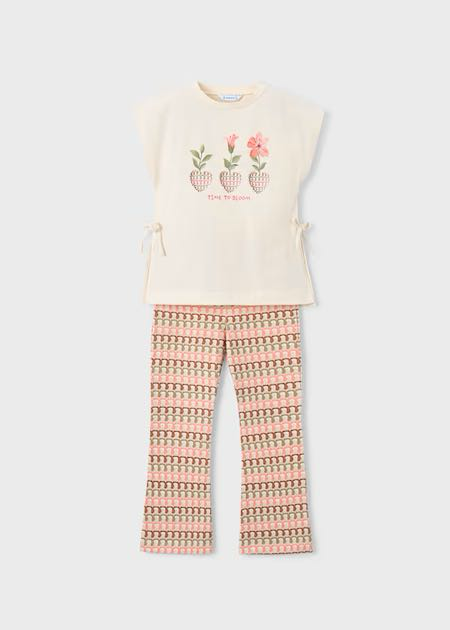 Conjunto leggings flare