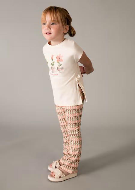 Conjunto leggings flare