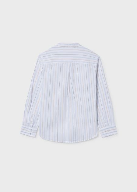 Camisa m/c cuello mao