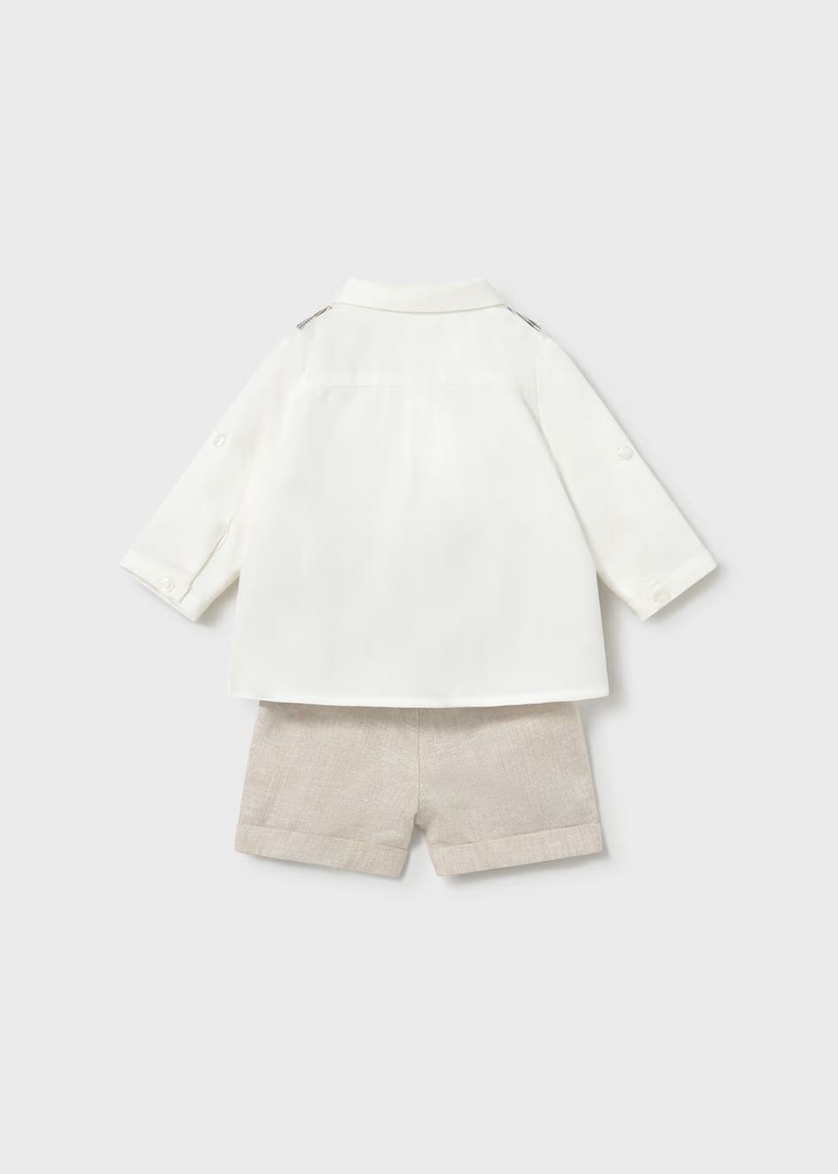 Conjunto pant corto y chaleco