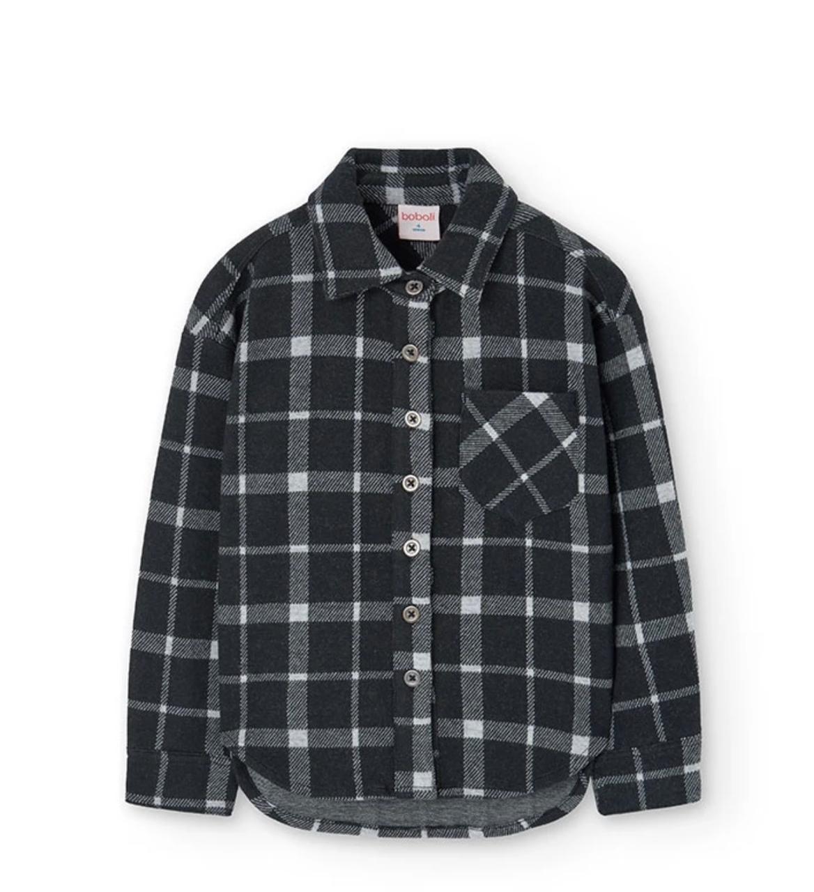 Camisa punto cuadros