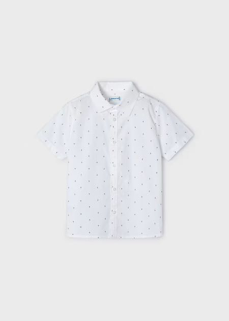 Camisa m/c micro estampado