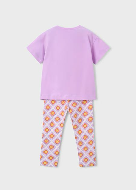 Conj leggings estampado
