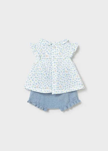 Conjunto blusa y tricot