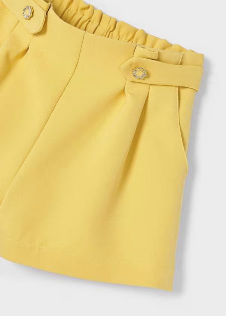 Pantalón corto crepe
