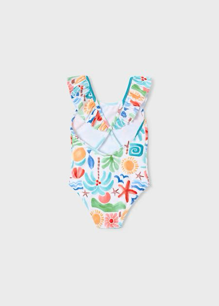 Bañador niña estampado