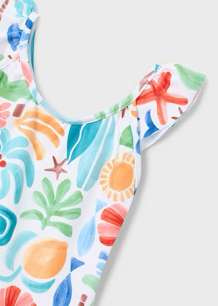 Bañador niña estampado
