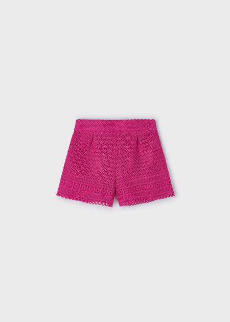 Falda pantalón guipur