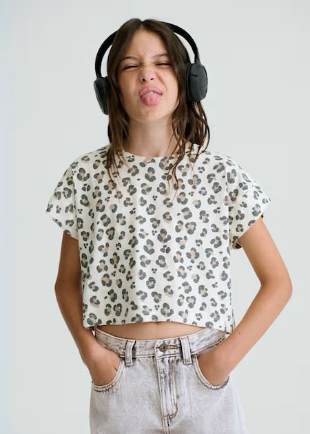 Camiseta m/c estampada