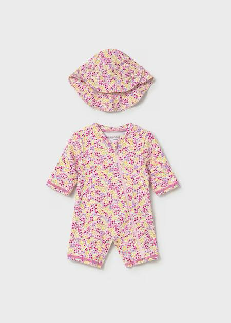 Conj baño con gorro