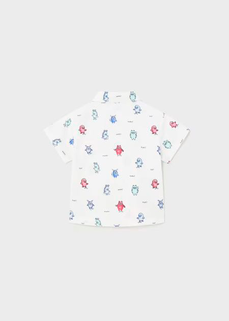 Camisa m/c estampada