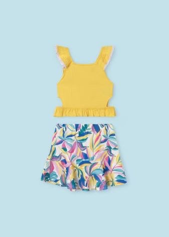 Conjunto falda cut out