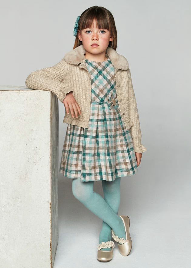 Vestido cuadros