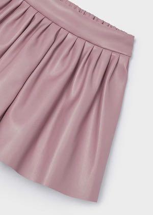 Falda pantalón polipiel