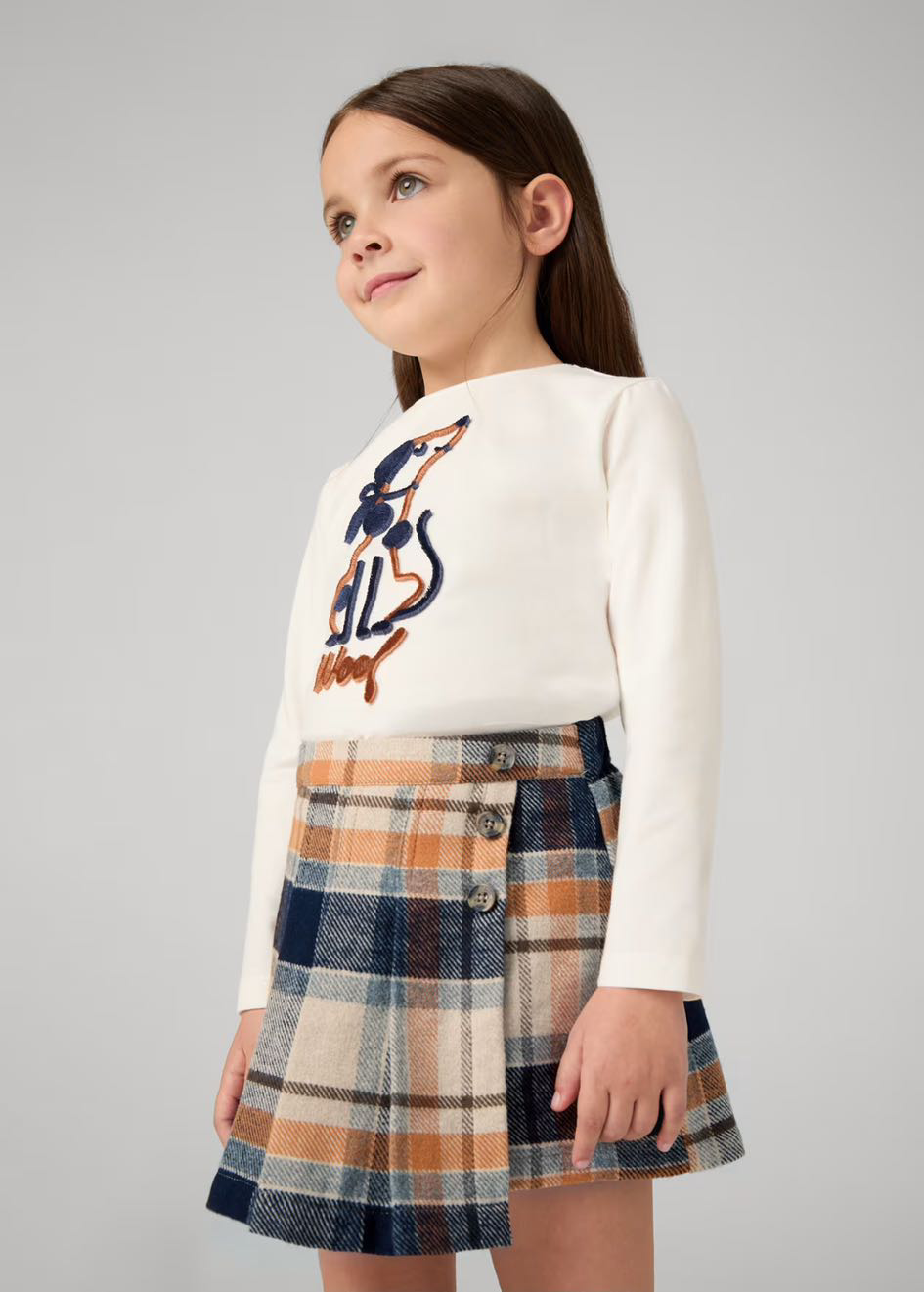 Falda pantalón cuadros
