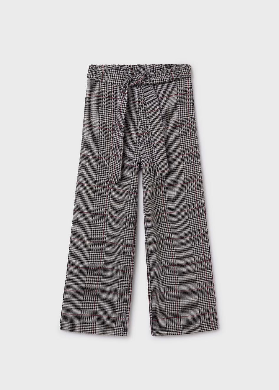 Pantalón punto jacquard