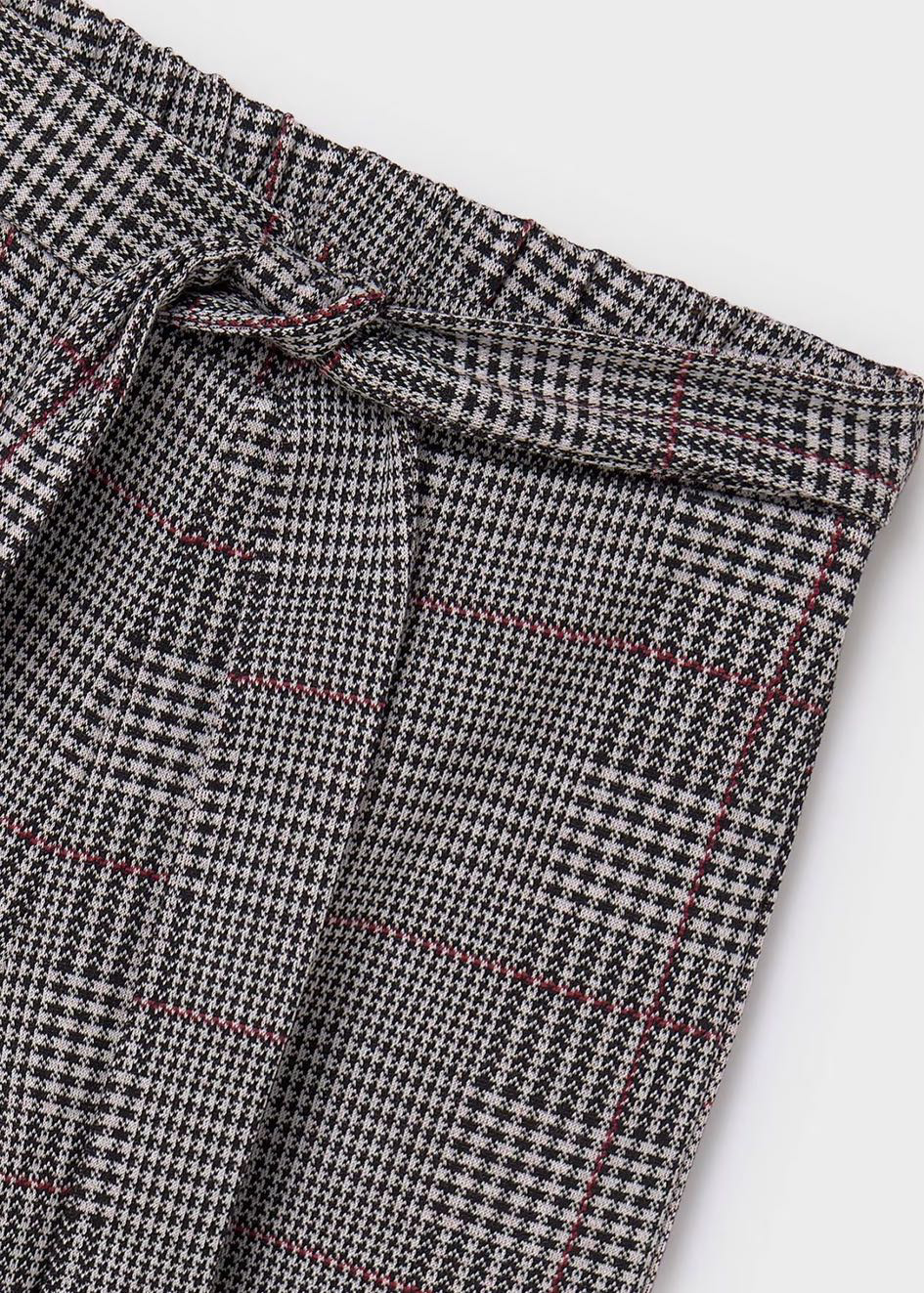 Pantalón punto jacquard