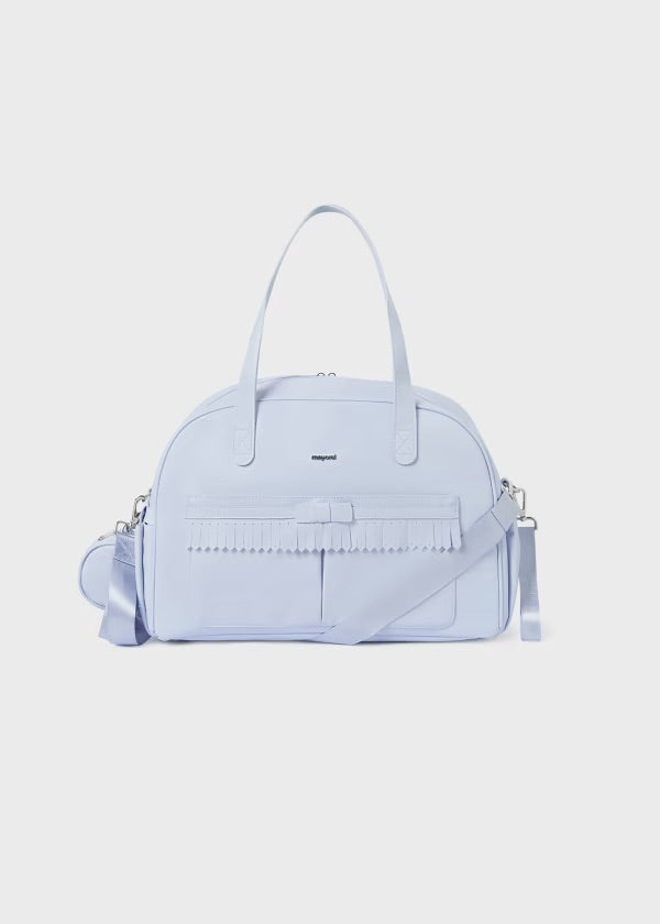 Bolso maternidad flecos bebé