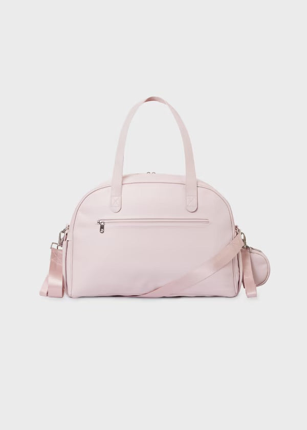 Bolso maternidad flecos